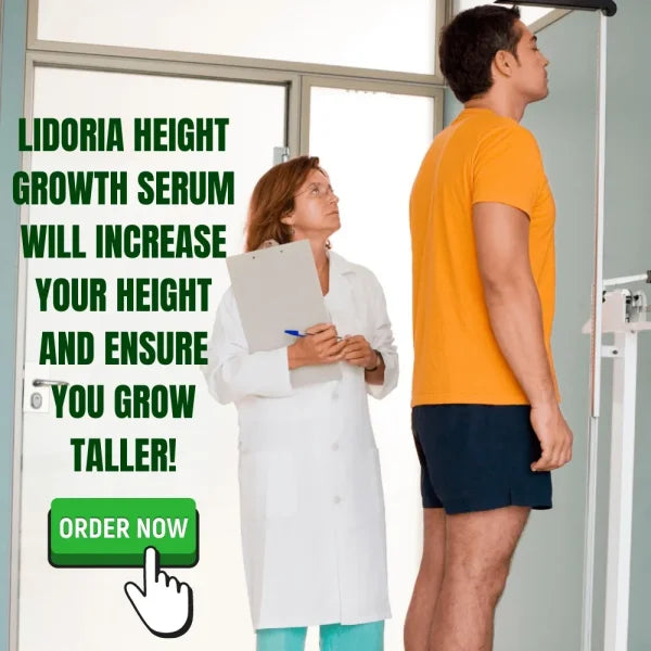 Lidoria Growth Essential Oil Height Enhancer | Growth Essential Oil By Lidoria – 10ml