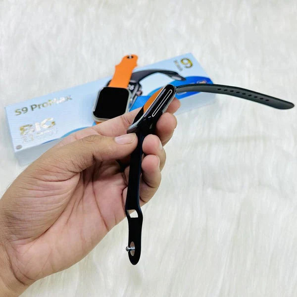 S9 Pro Max | Series 9 Smart Watch | 2.1” Infinite Display | Watch 9 With 1 Strap | Beast Quality (random Color)